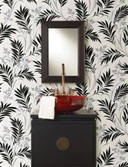 Black and White Bamboo Wallpaper 43646935