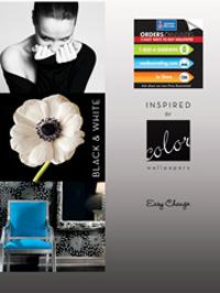 Wallpapers by Inspired by Color Black & White Book