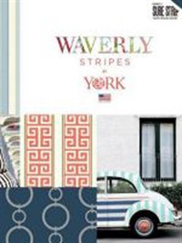 Wallpapers by Waverly Stripes Book