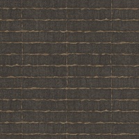 Batna Dark Brown Brick Wallpaper