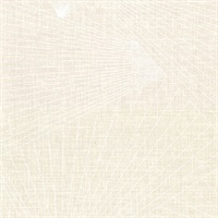 Berkeley Cream Geometric Faux Linen Wallpaper