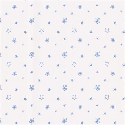Blue & White Stars