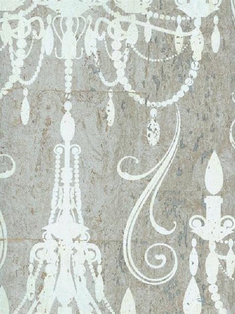 Chandelier Damask Textured