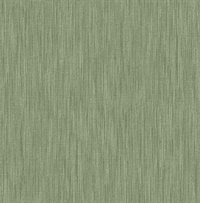 Chiniile Green Linen Texture Wallpaper