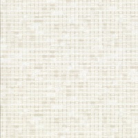 Clarice Cream Distressed Faux Linen Wallpaper