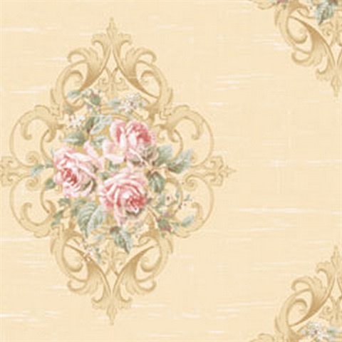 Cresswell Cameo Floral Damask