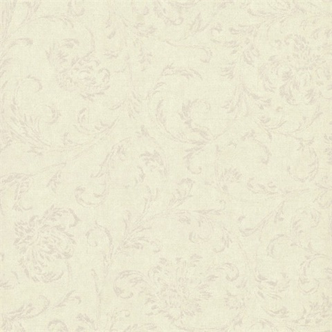 Delicate Scroll Wallpaper - Mint
