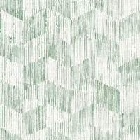 Demi Green Distressed Wallpaper