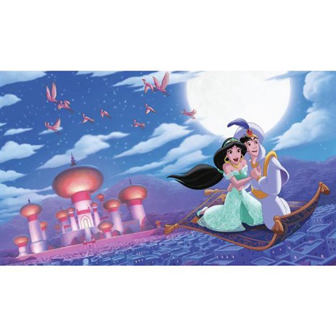 Disney Alladin"A Whole New World" Pre-Pasted Mural