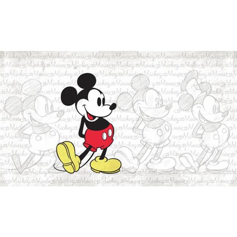 Disney Classic Mickey Pre-Pasted Mural