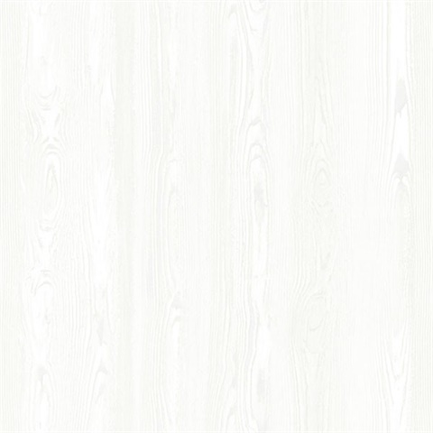 Elio White Wood Wallpaper