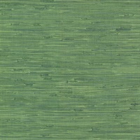 Fiber Green Weave Texture Wallpaper