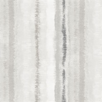 Frequency Stripe Wallpaper in shades of Grey