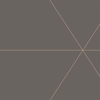 Twilight Taupe Modern Geometric Wallpaper