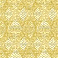 Grady Yellow Dotted Geometric Wallpaper