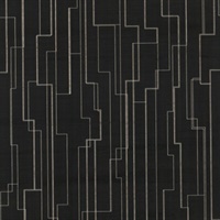 Inlay Line Black Wallpaper