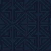 Kachel Indigo Geometric Wallpaper