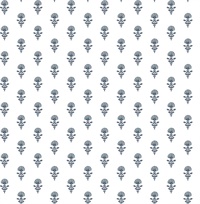 Libby Blue Heather Mini Floral Wallpaper