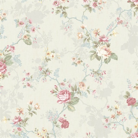Lucina Floral Wallpaper