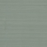 Luxe Silk Sea Green Texture Stripe Wallpaper