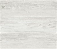 Mapleton Off-White Wood Wallpaper