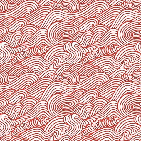 Mare Red Wave Wallpaper