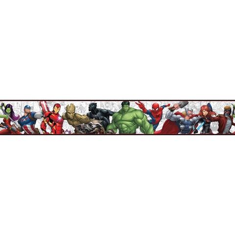 Marvel Characters Border
