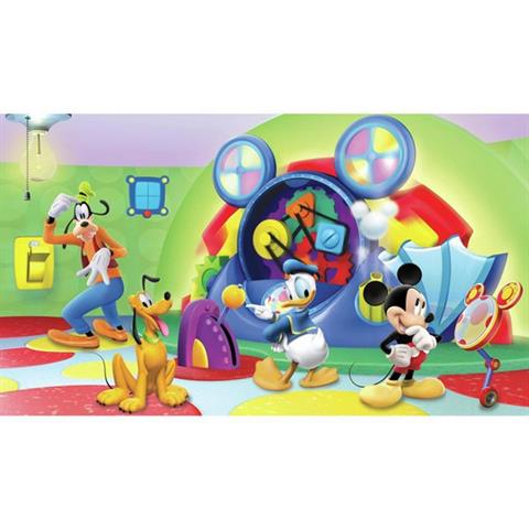 Disney Mickey & Friends Clubhouse Capers Pre-Pasted Mural