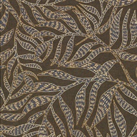 Montrose Brown Leaves Wallpaper