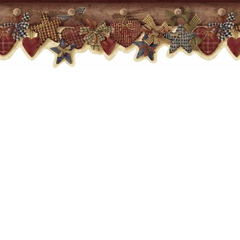 Quilted Hearts & Stars Border