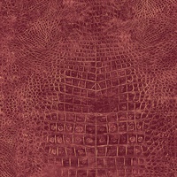 G67511 Red Crocodile Skin Wallpaper