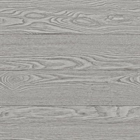 Salvaged Wood Grey Plank Wallpaper