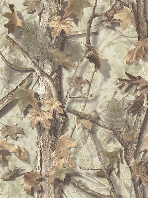 Sawgrass Fog Camo Forest Wallpaper