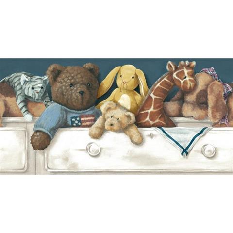 Stuffed Animals in Drawer