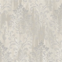 Textured Damask Wallpaper