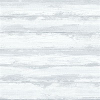 Truro Grey Weathered Shiplap Wallpaper