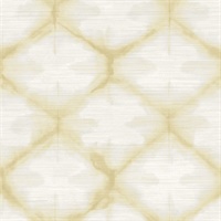 Zanzibar Gold Shibori Wallpaper
