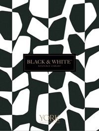 Wallpapers by Black and White Resource Library Book