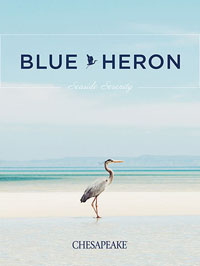 Blue Heron by Chesapeake