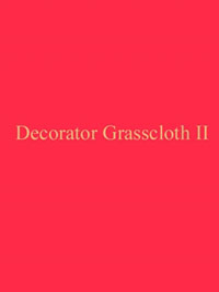 Wallpapers by Decorator Grasscloth II Book