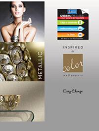 Wallpapers by Inspired by Color Metallic Book