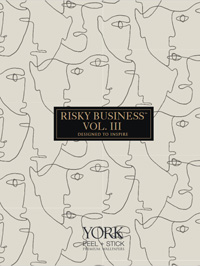 Wallpapers by Risky Business Vol III Peel & Stick Book