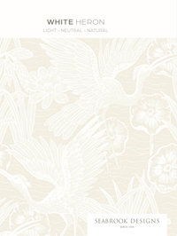 White Heron by Seabrook Designs