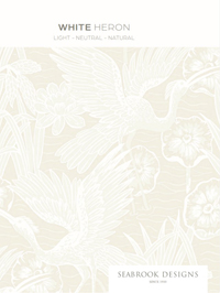 Wallpapers by White Heron by Seabrook Designs Book