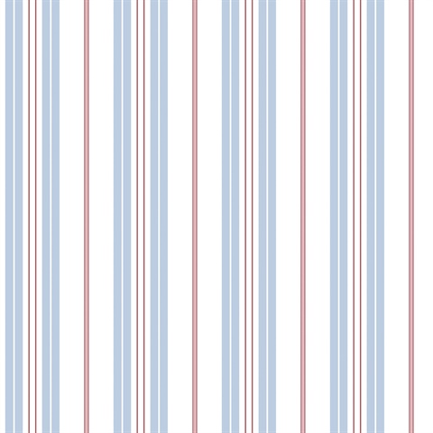 2 Colour Stripe Wallpaper