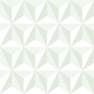 Adella Sage Geometric Wallpaper