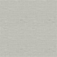 Agave Grey Faux Grasscloth Wallpaper