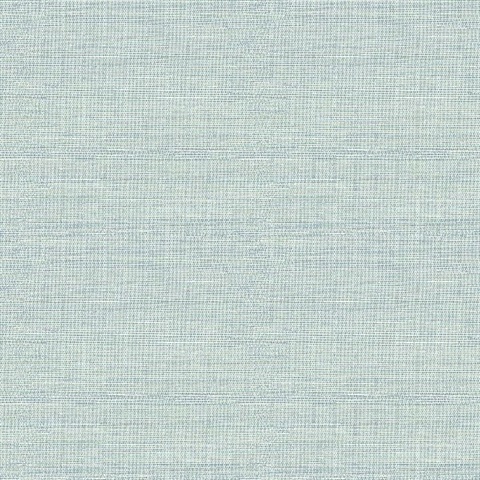 Agave Aqua Imitation Grasscloth Wallpaper