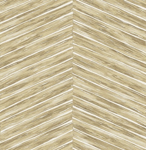 Aldie Khaki Chevron Weave Wallpaper