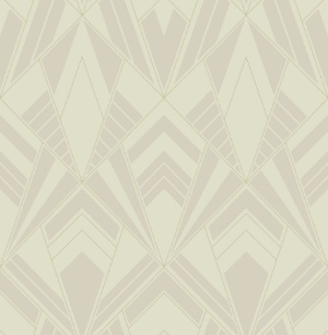 Allenby Biscuit Flocked Wallpaper